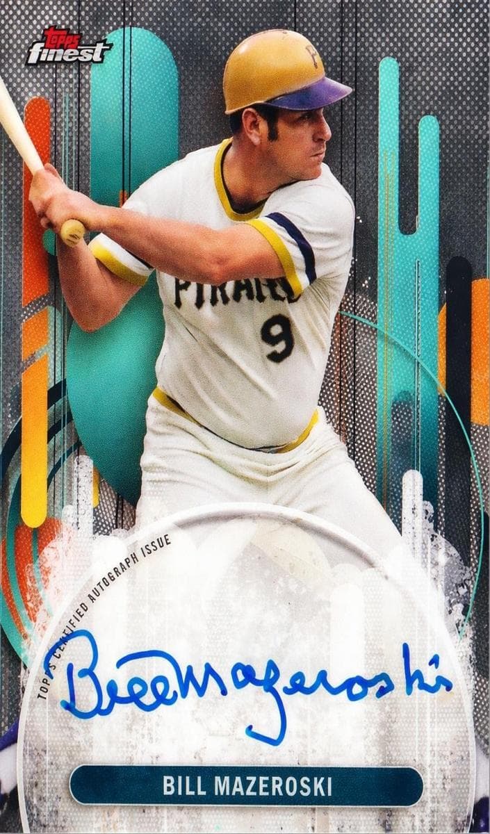Bill Mazeroski 2025 topps Topps Finest