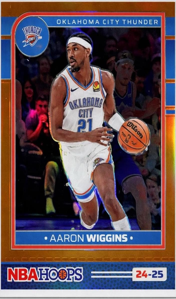Aaron Wiggins 2024 panini Hoops