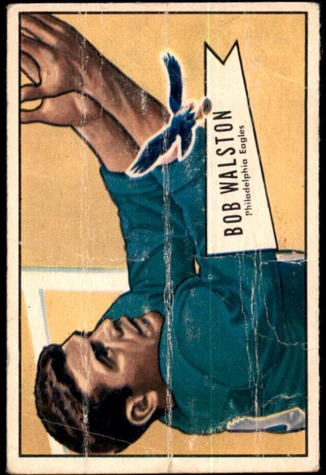 Bobby Walston 1952 bowman Bowman Small