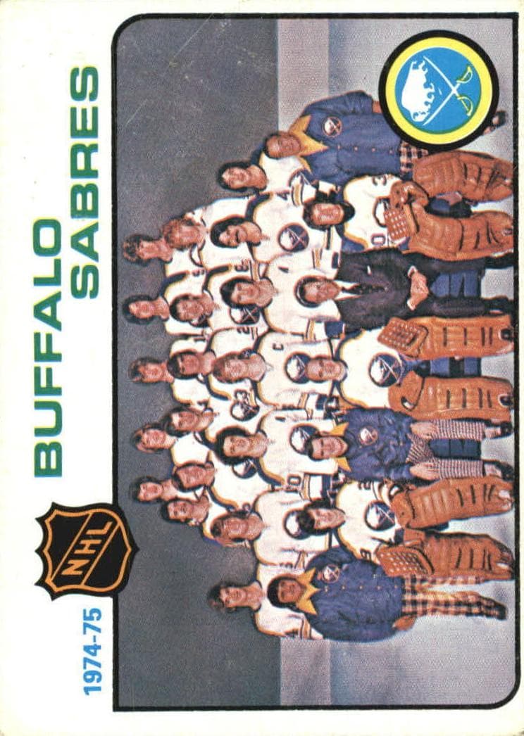 Buffalo Sabres 1975 topps Topps