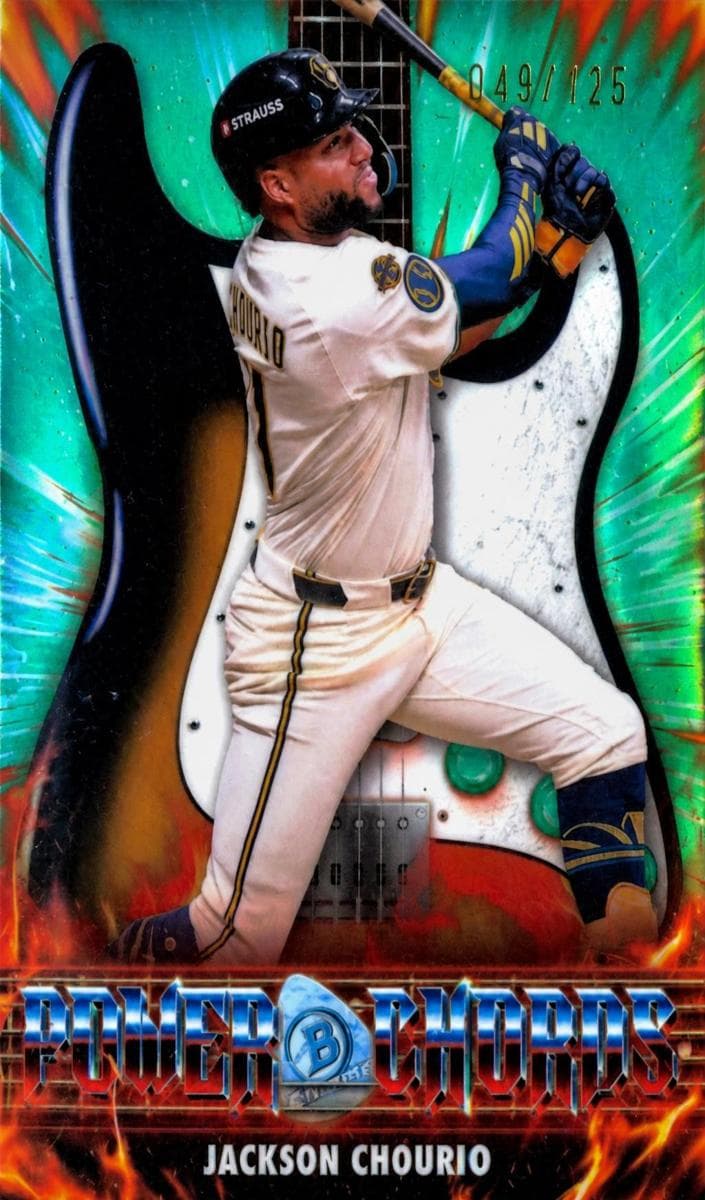 Jackson Chourio 2026 bowman Bowman