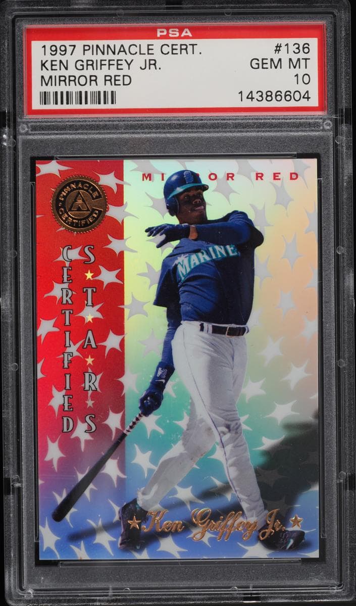 Ken Griffey Jr. 1997 panini Pinnacle Certified