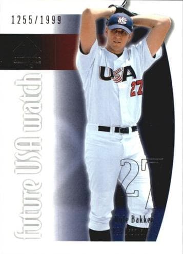 Kyle Bakker trading card