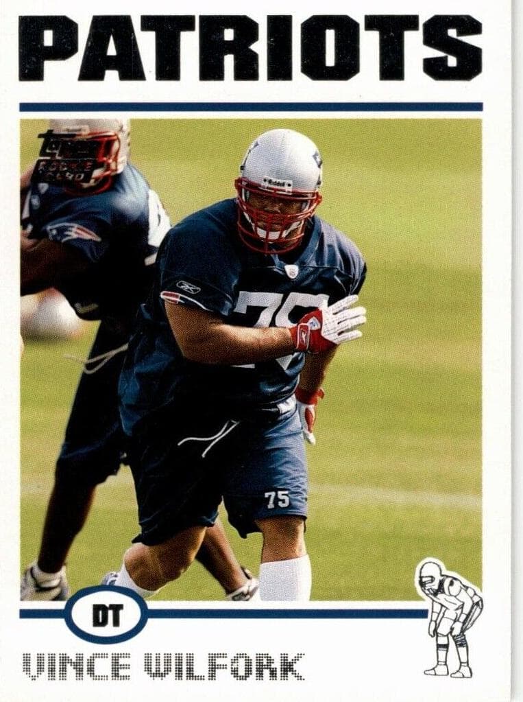Vince Wilfork 2004 topps