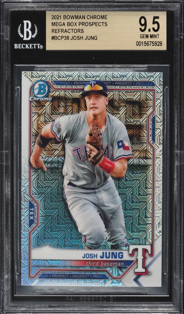 Josh Jung 2021 bowman Bowman