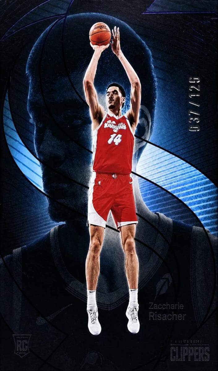 Zach Edey 2024 panini Panini Silhouette