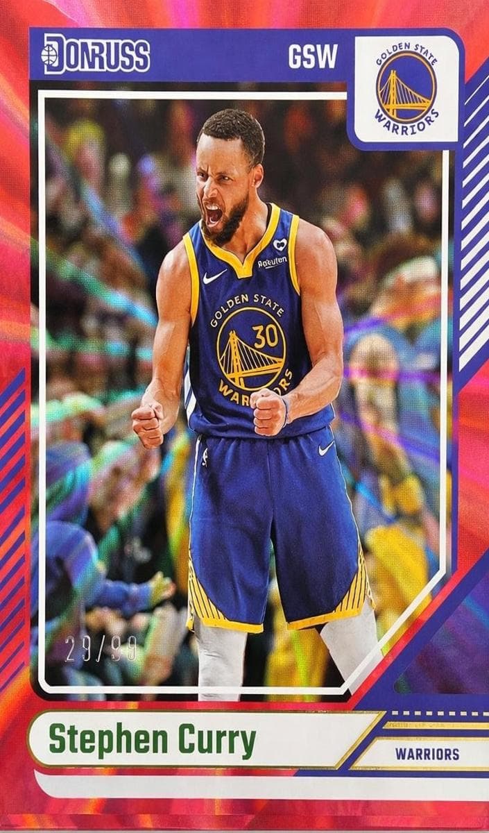 Stephen Curry 2024 panini Donruss