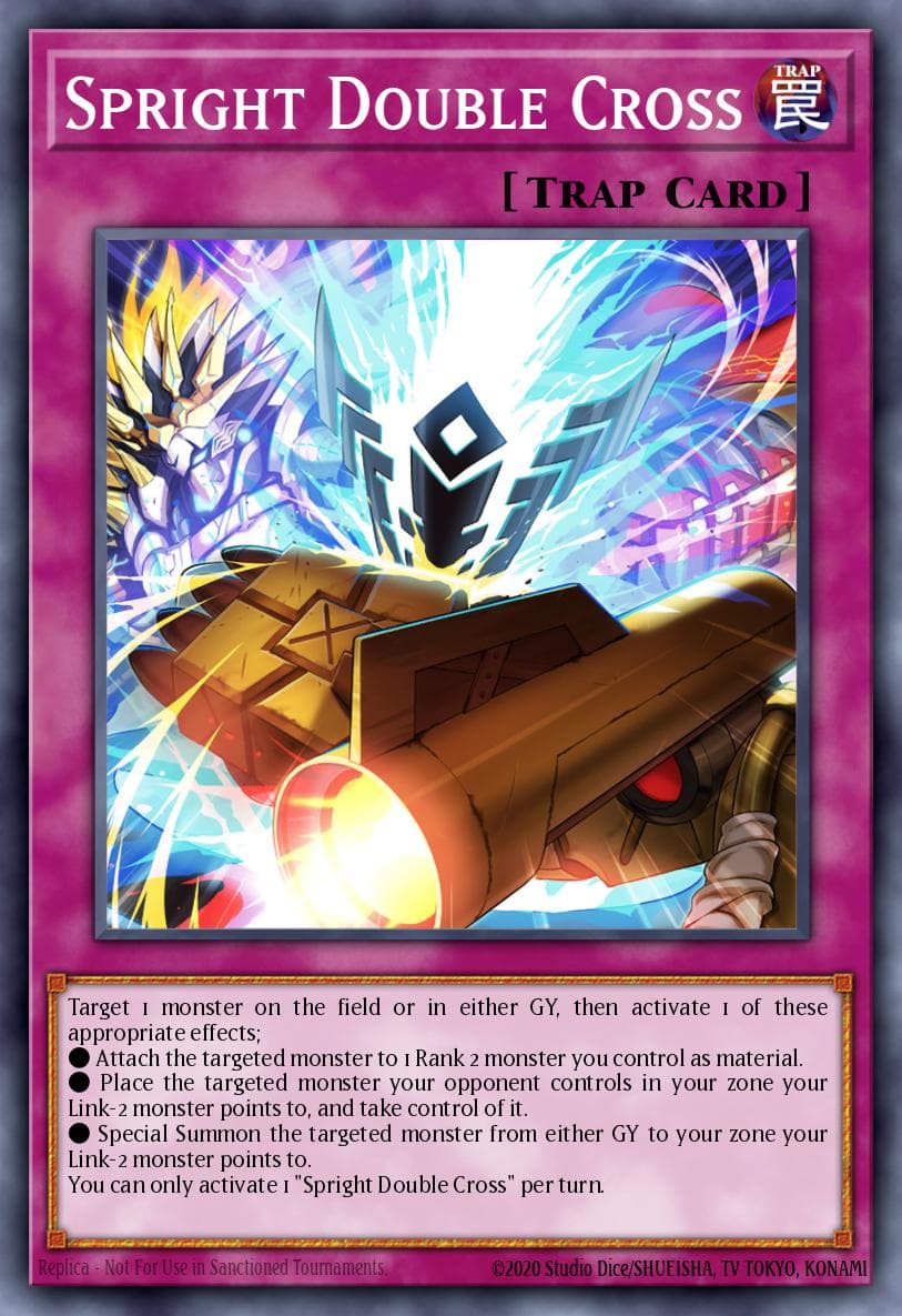 Spright Double Cross 2022 Yu-Gi-Oh! Japanese Darkwing Blast