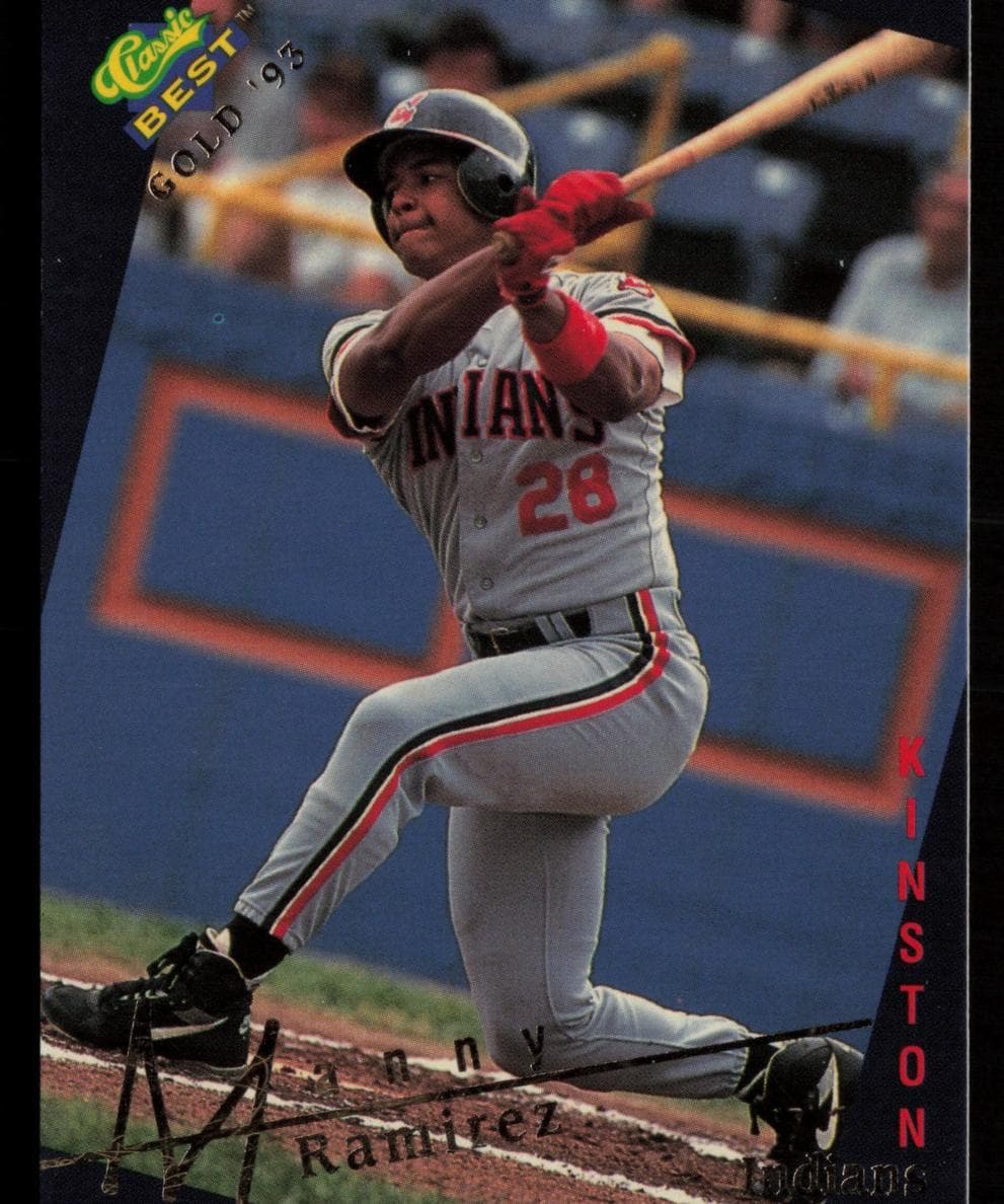 Manny Ramirez 1993 unknown Classic Best Gold