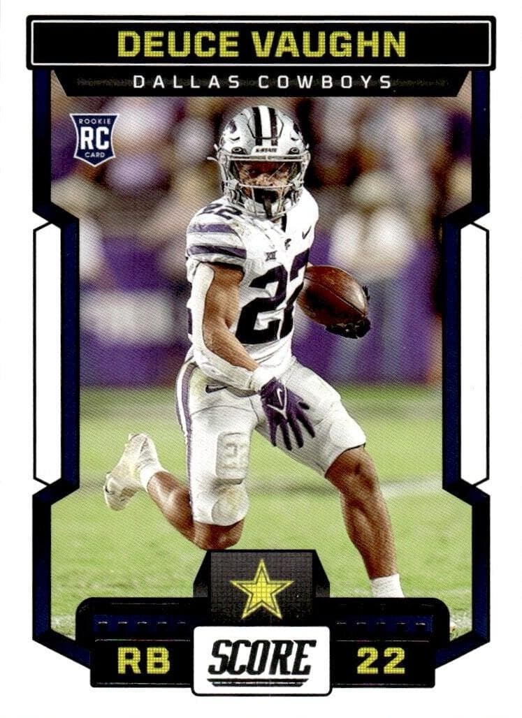 Deuce Vaughn 2023 panini Score