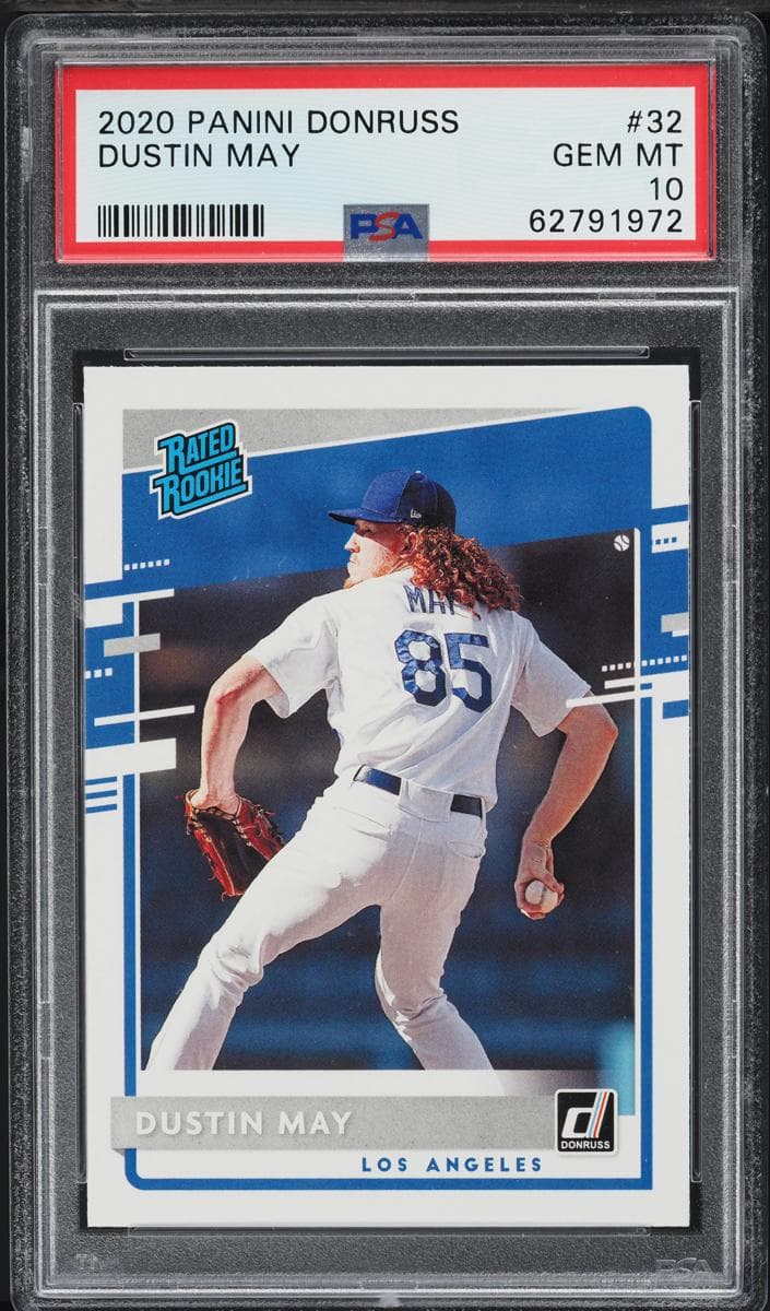 Dustin May 2020 panini Donruss