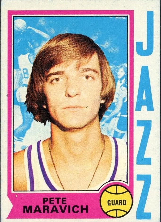 Pete Maravich 1974 topps Topps