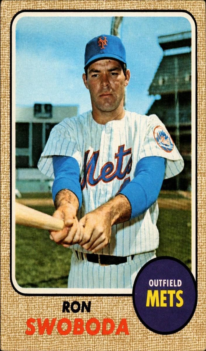 Ron Swoboda 1968 topps