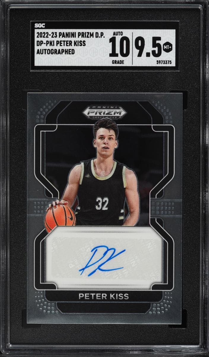 Peter Kiss 2022 panini Panini Prizm Draft Picks
