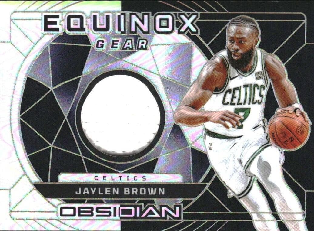 Jaylen Brown 2023 panini Obsidian Equinox Gear