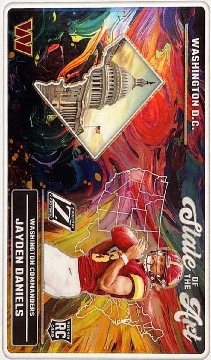 Jayden Daniels 2024 panini Panini Zenith