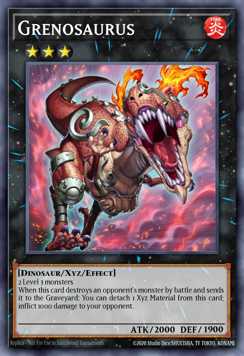 Grenosaurus 2013 Yu-Gi-Oh!
