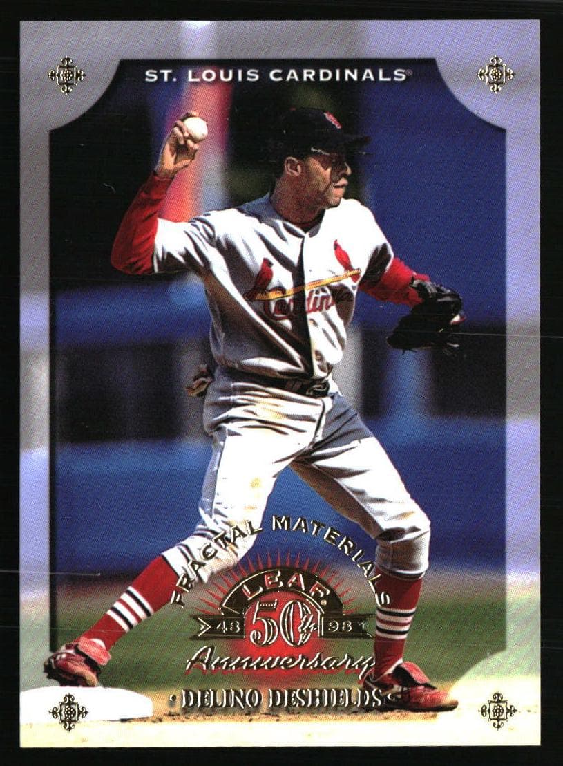 Delino DeShields 1998 leaf Leaf