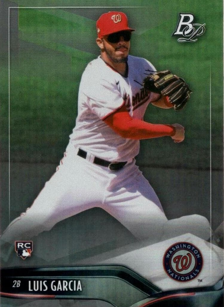 Luis Garcia 2021 bowman Bowman Platinum