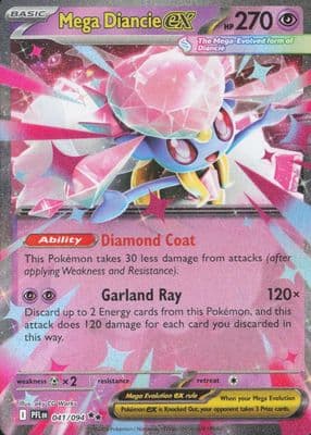 Mega Diancie ex 2025 Pokemon