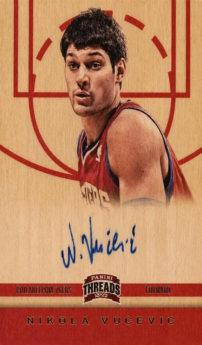 Nikola Vucevic 2012 panini