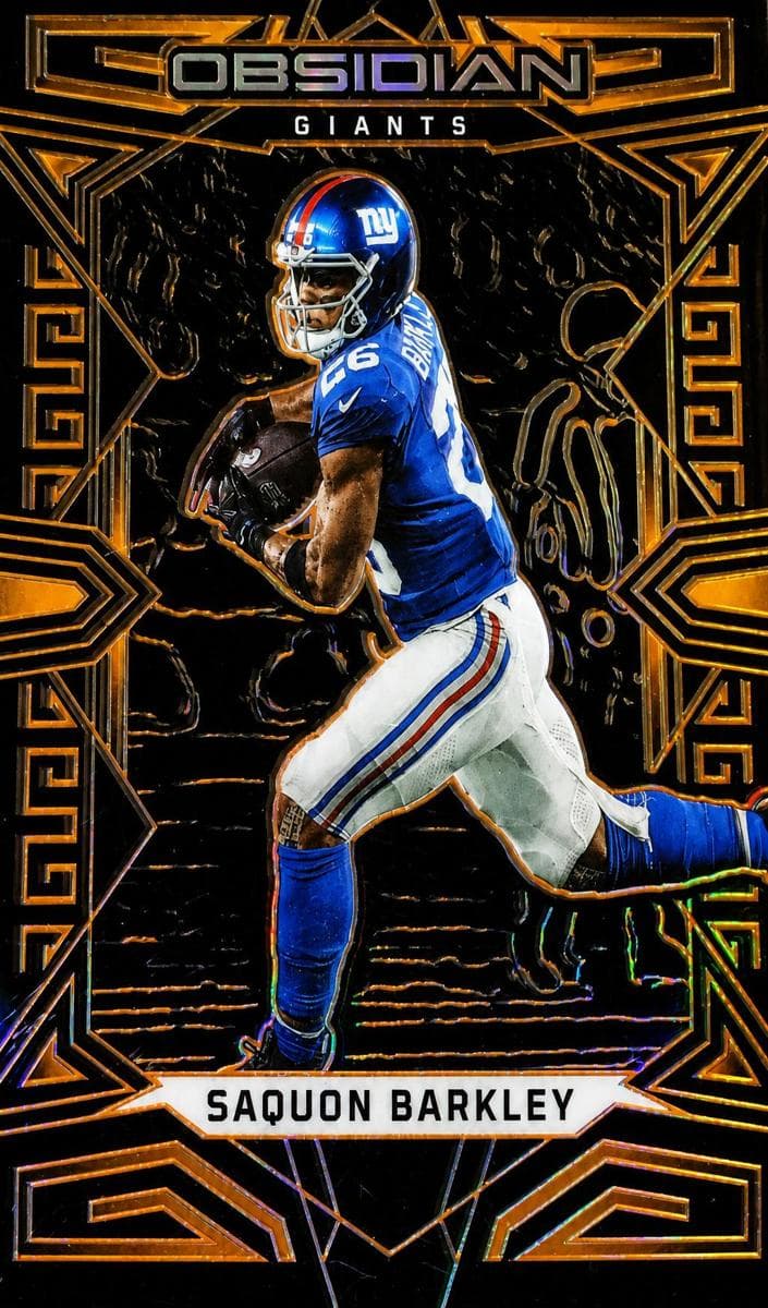 Saquon Barkley 2023 panini Panini Obsidian