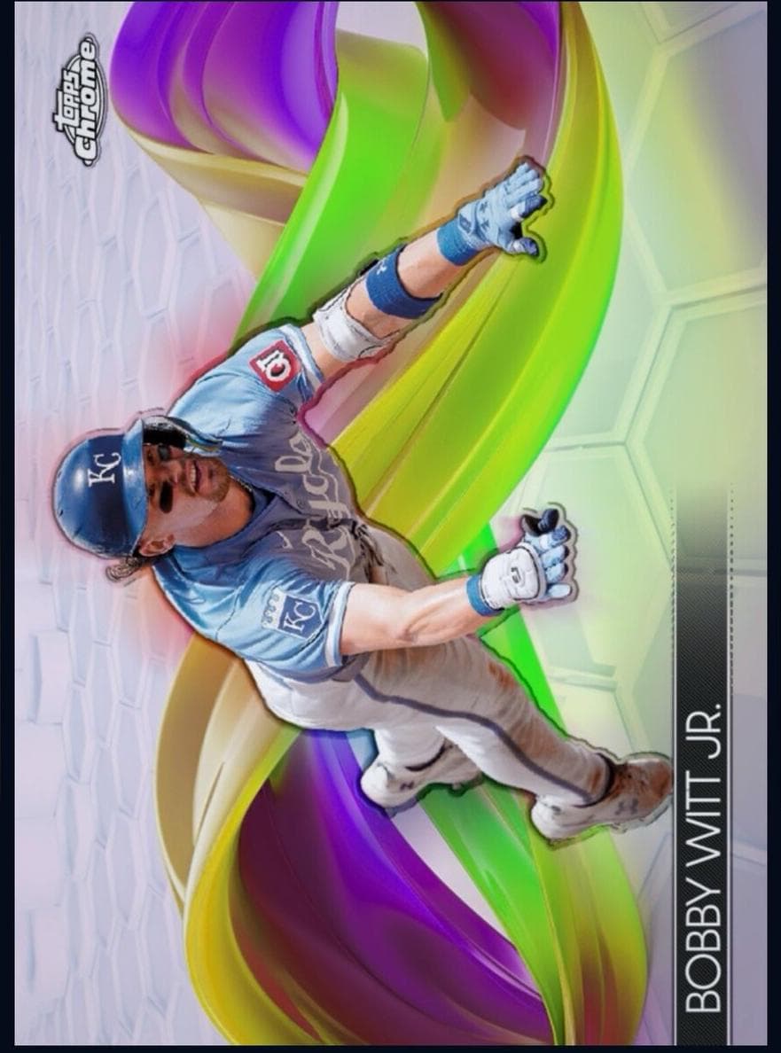 Bobby Witt Jr. 2024 topps Topps Chrome Update