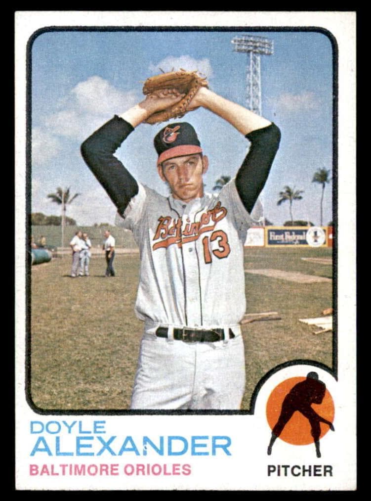 Doyle Alexander 1973 topps Topps