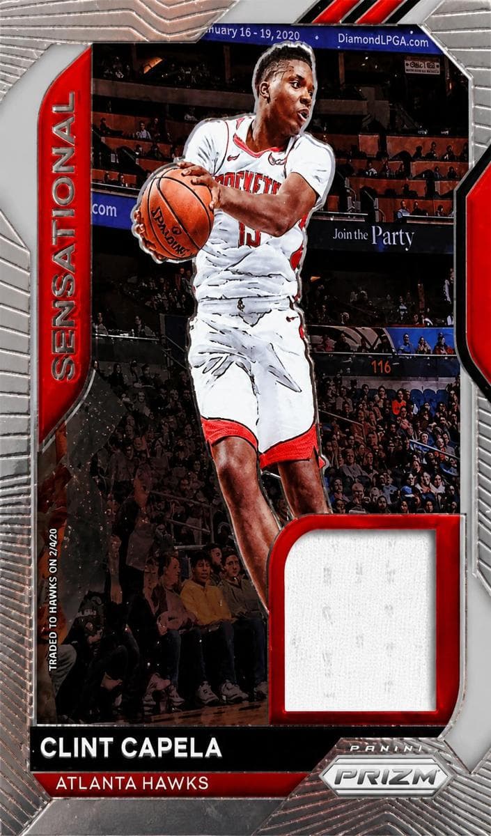 Clint Capela 2020 panini