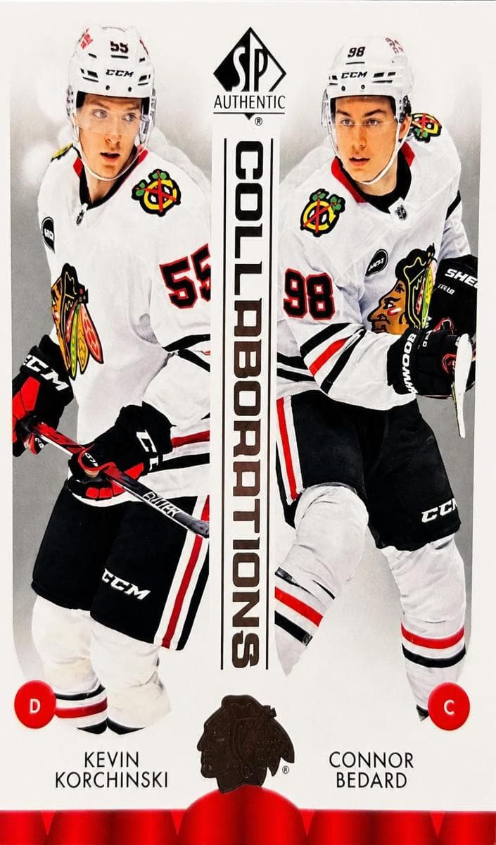 Kevin Korchinski/Connor Bedard 2023 unknown SP Authentic
