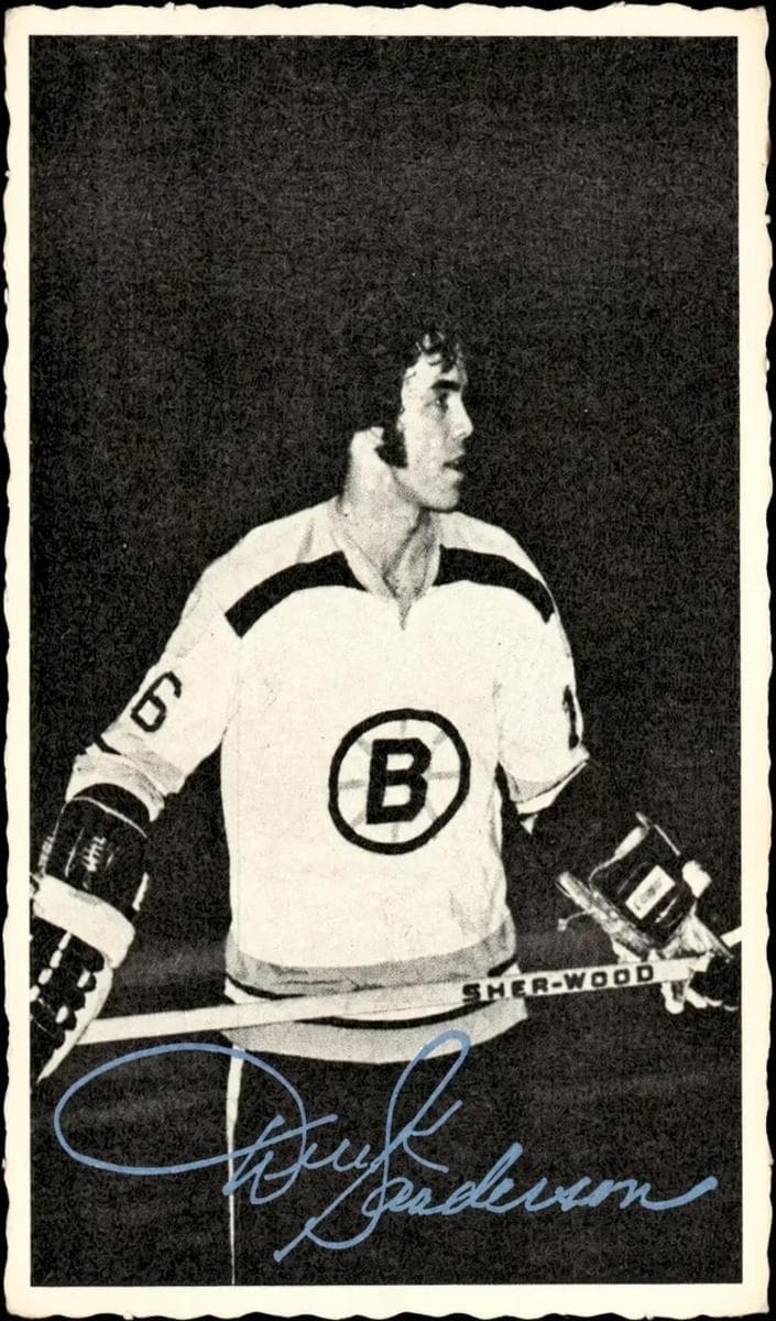 Derek Sanderson 1970 topps O-Pee-Chee