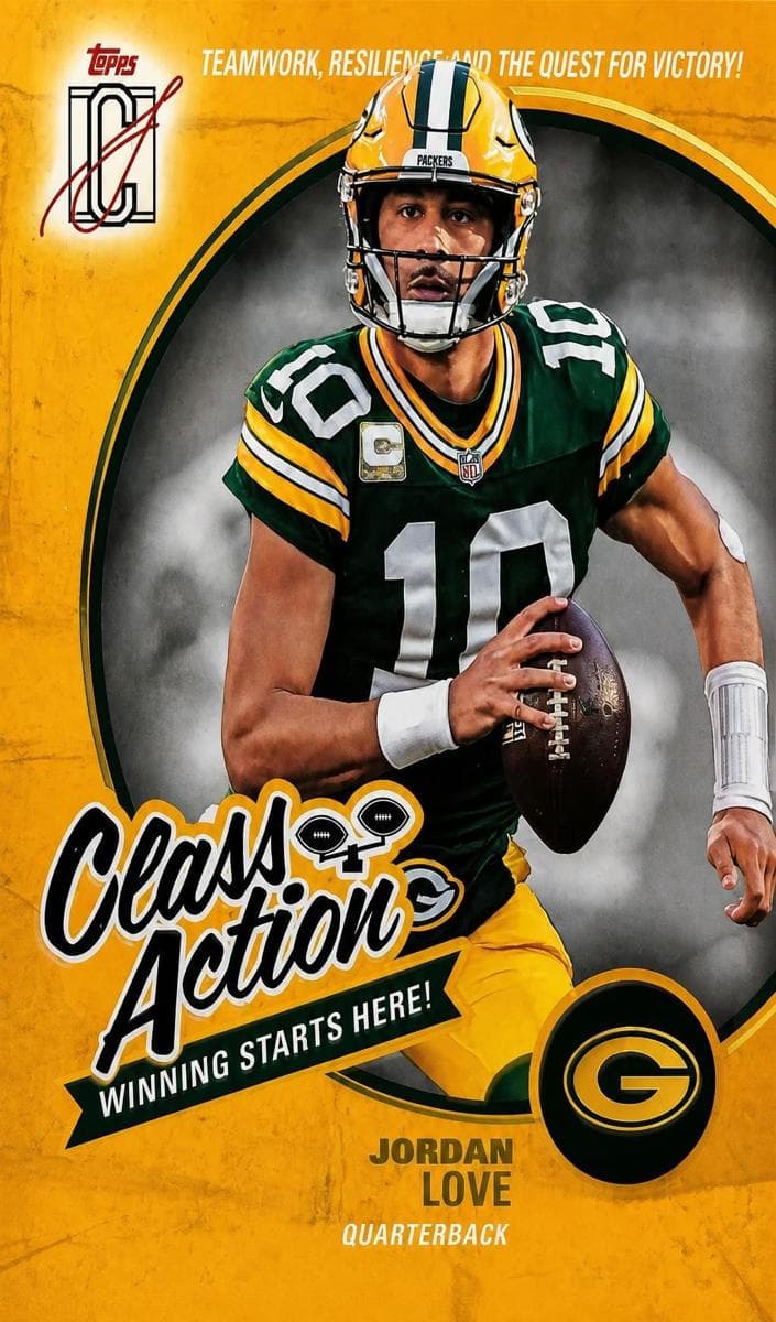 Jordan Love 2025 topps Topps Signature Class
