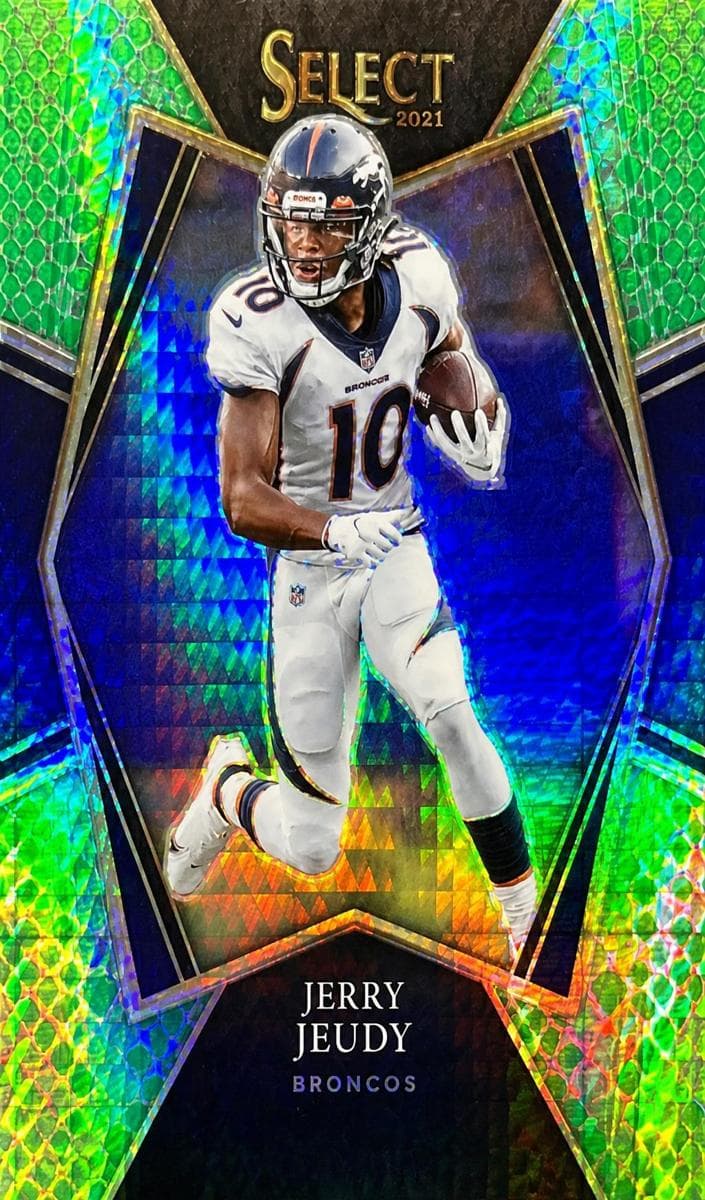 Jerry Jeudy 2021 panini Panini Select