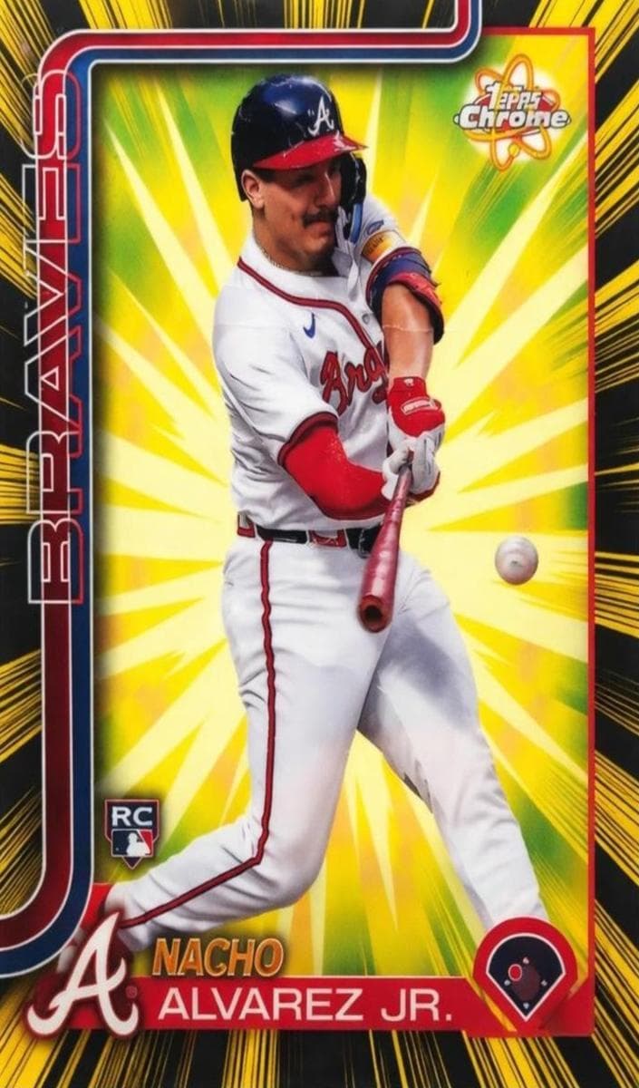 Nacho Alvarez Jr. 2025 topps Chrome