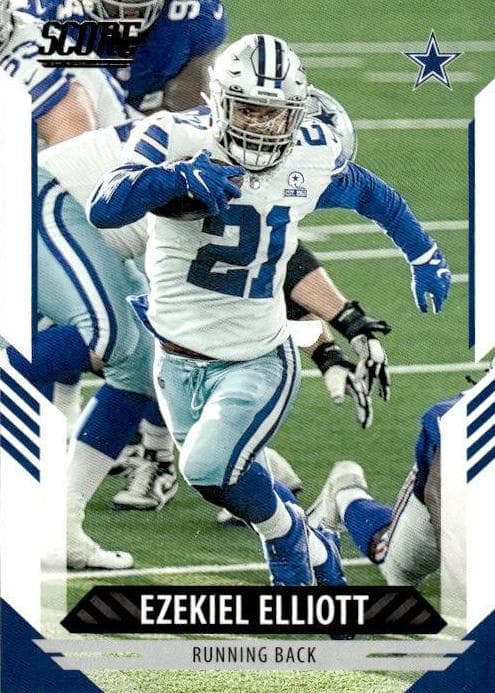 Ezekiel Elliott 2021 panini Score