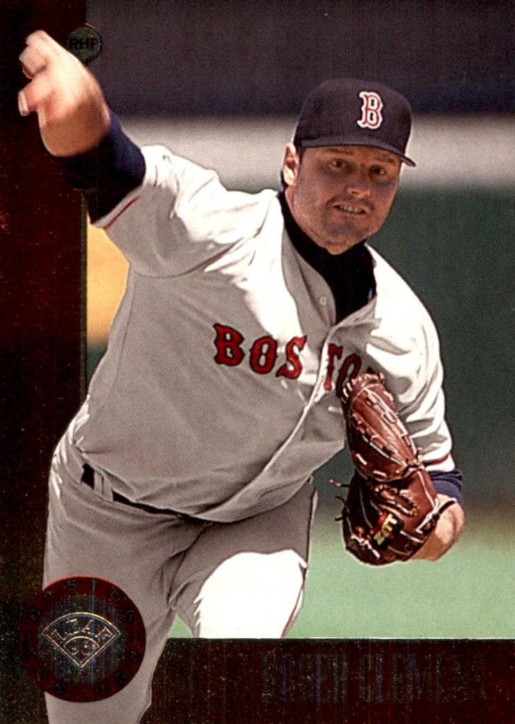 Roger Clemens 1996 leaf