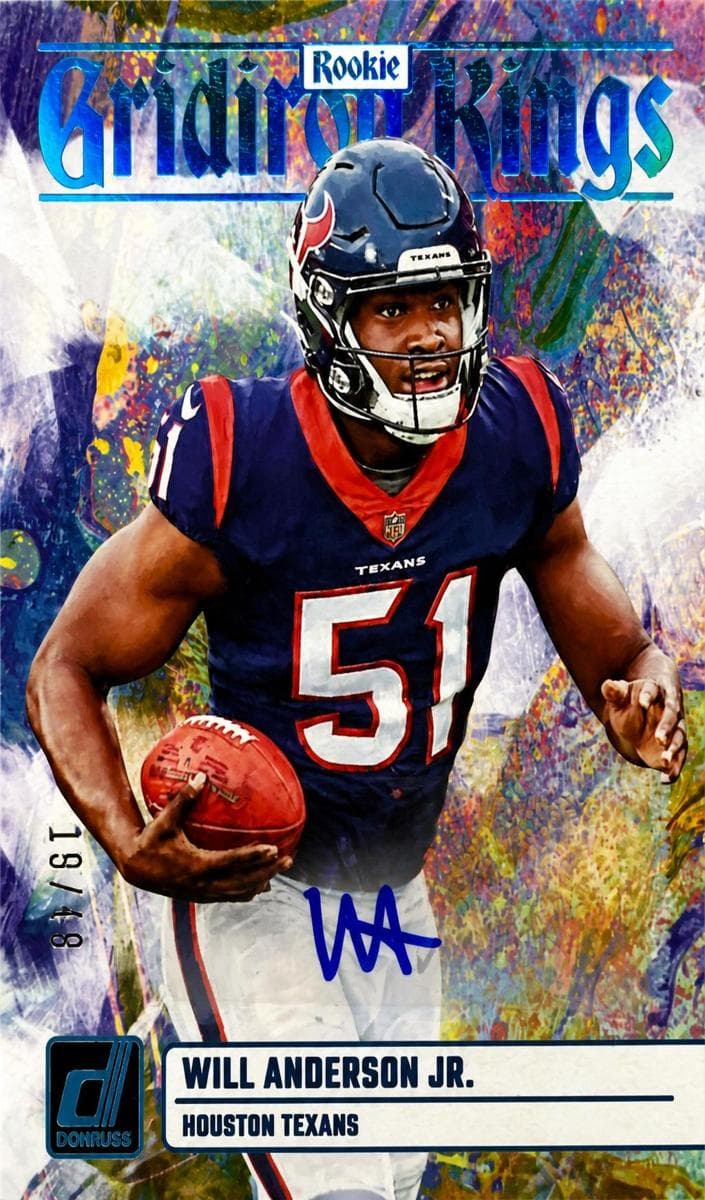 Will Anderson Jr. 2023 panini Panini Donruss