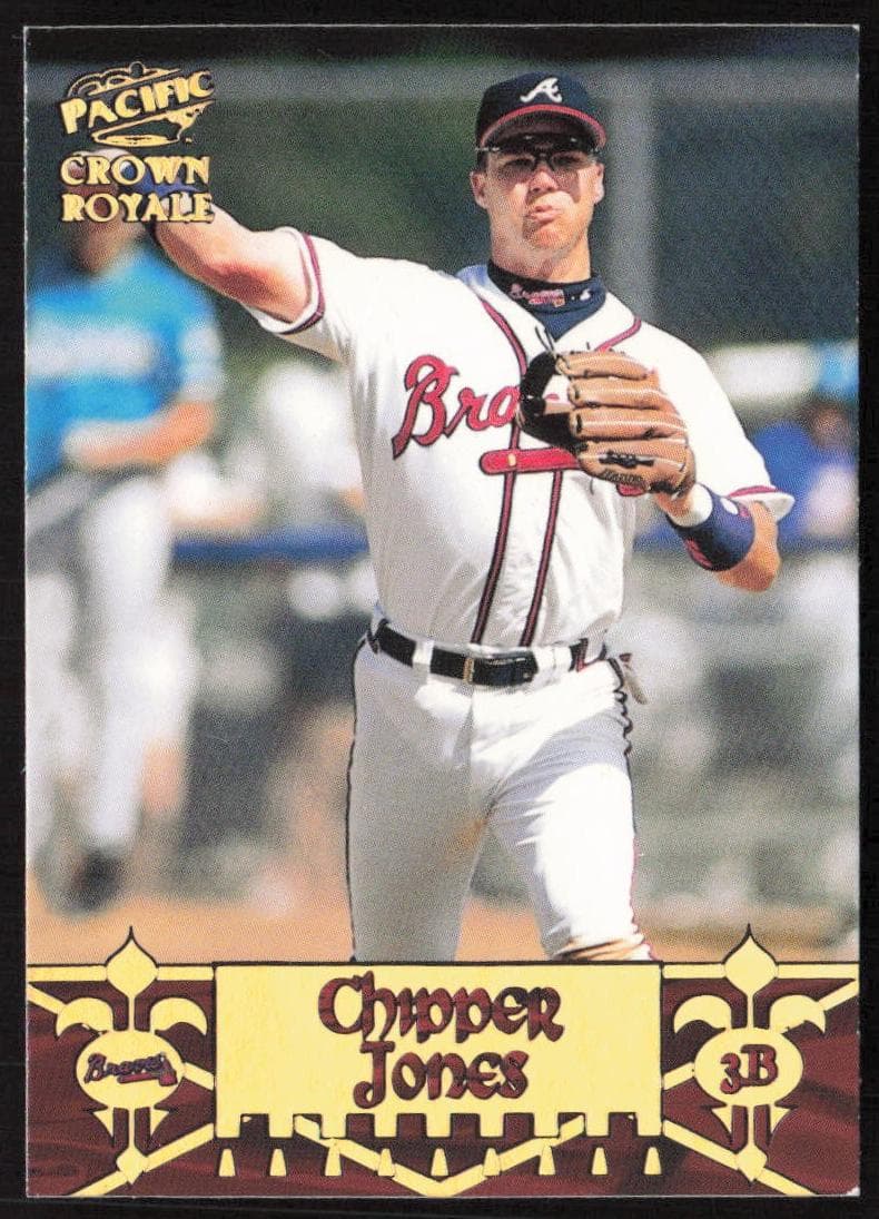 Chipper Jones 1998 unknown Pacific Crown Royale