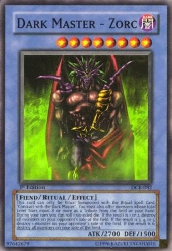 Dark Master - Zorc 2003 Yu-Gi-Oh! Dark Crisis