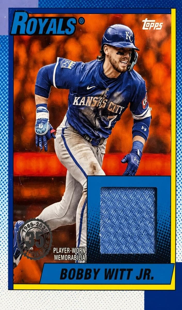 Bobby Witt Jr. 2025 topps Topps Update