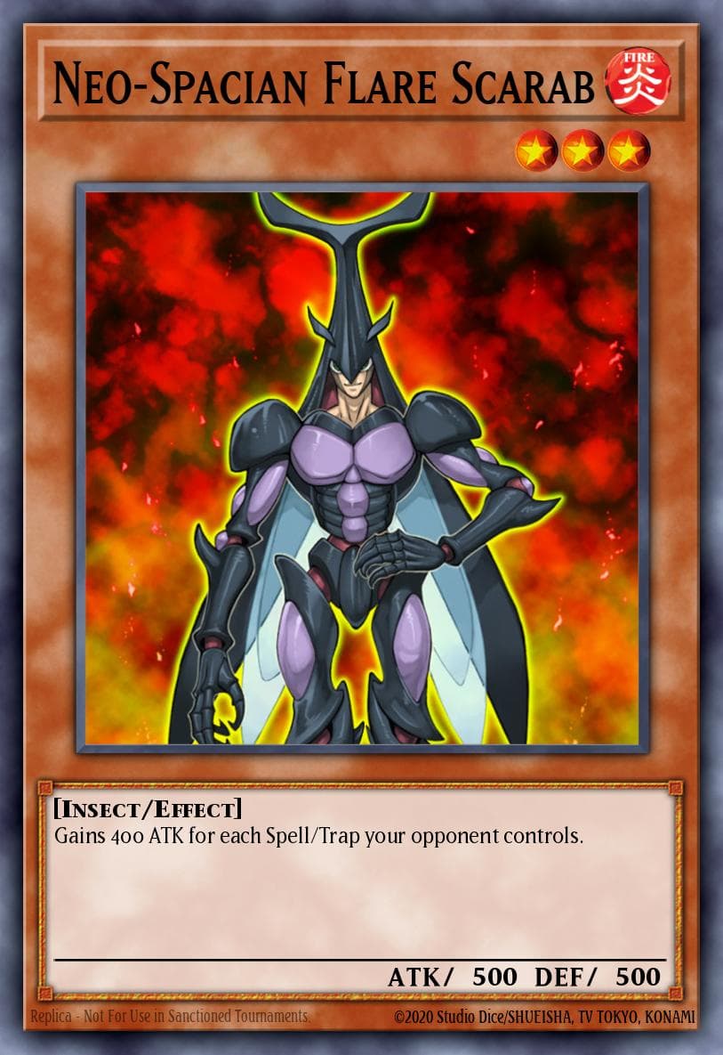 Neo-Spacian Flare Scarab #DP03-EN006