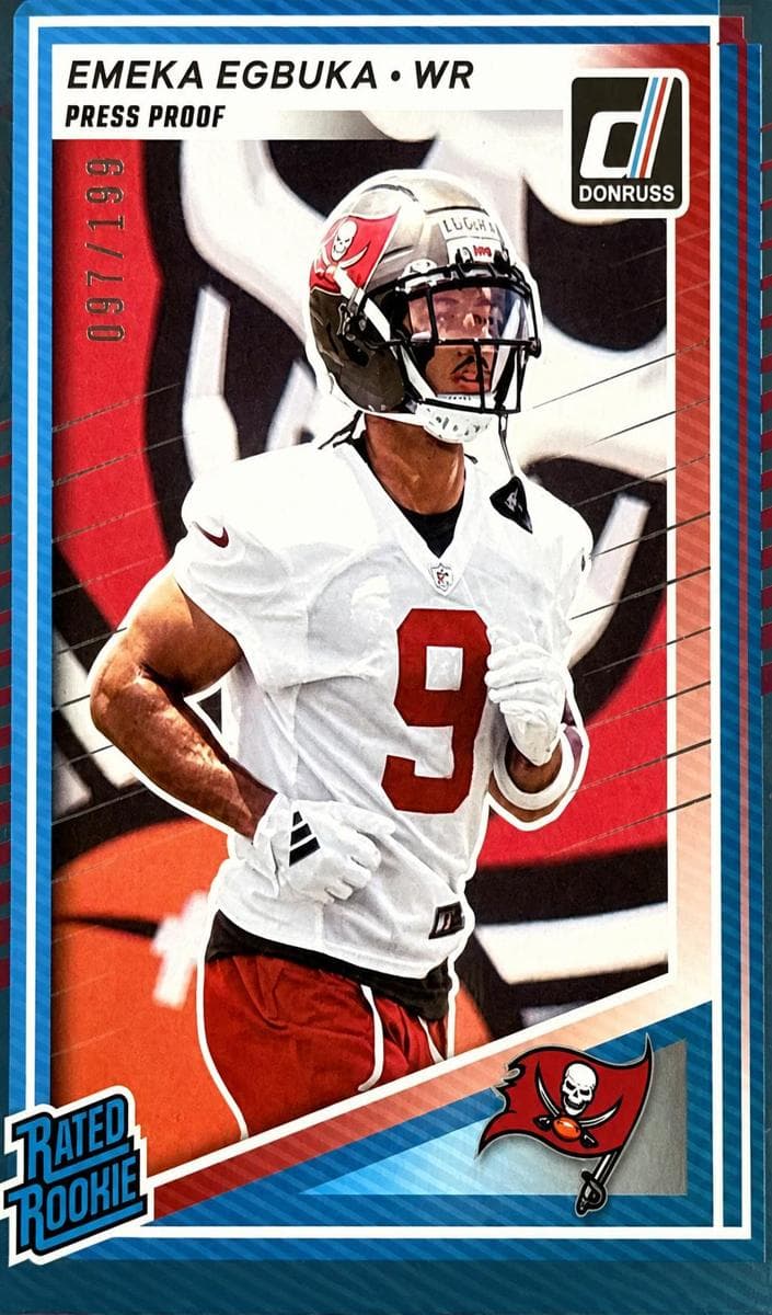 Emeka Egbuka 2025 panini Panini Donruss