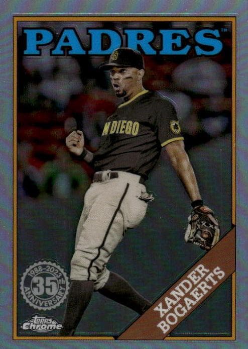 Xander Bogaerts 2023 topps Topps Chrome
