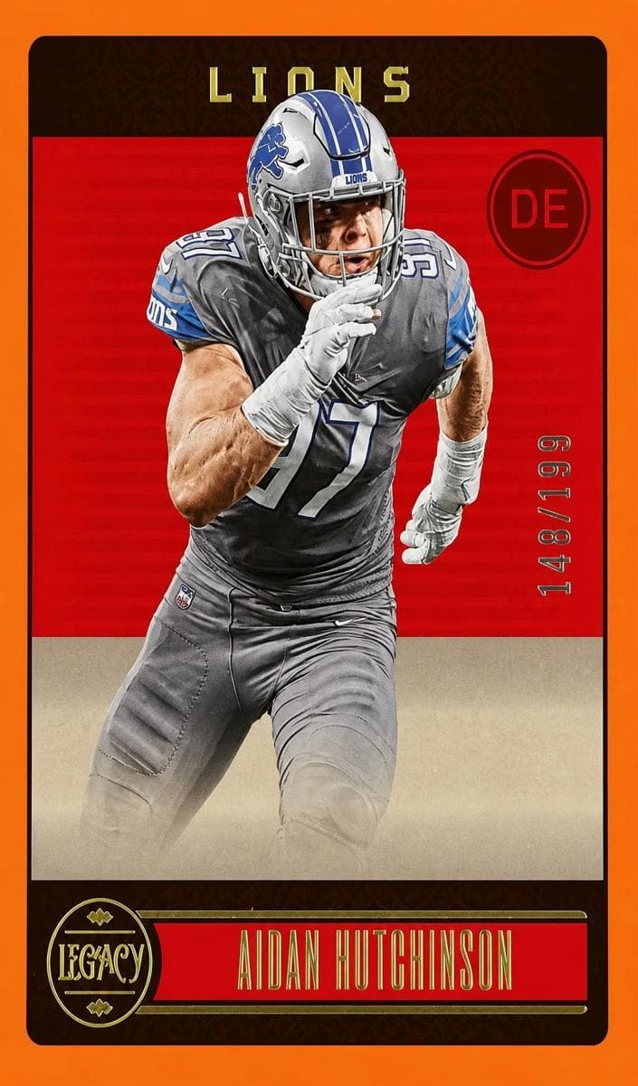 Aidan Hutchinson 2023 panini
