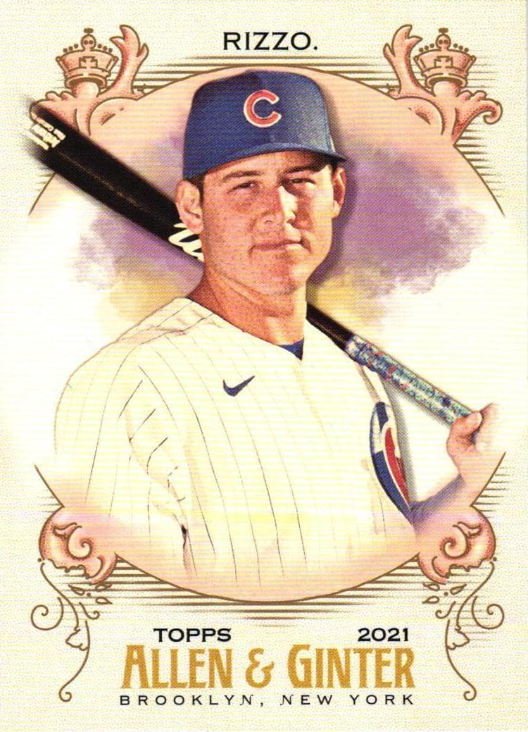 Anthony Rizzo 2021 topps Topps Allen & Ginter