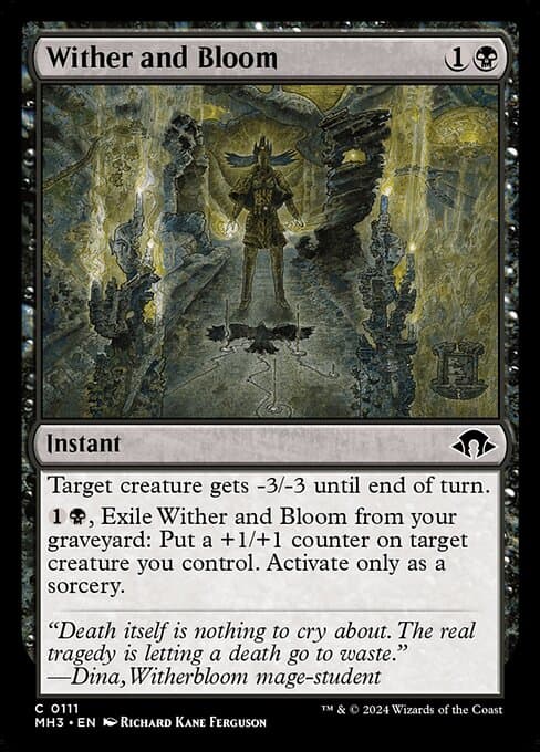 Wither and Bloom 2024 Magic: The Gathering Modern Horizons 3