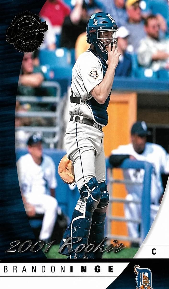 Brandon Inge 2001 panini Donruss Class of 2001
