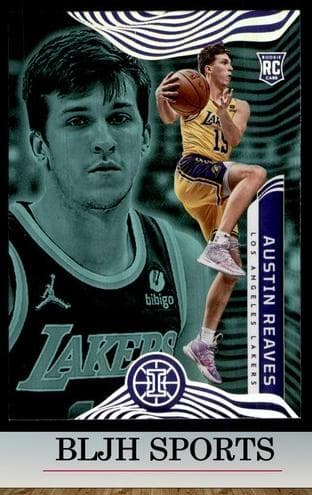 Austin Reaves 2021 panini Panini Illusions