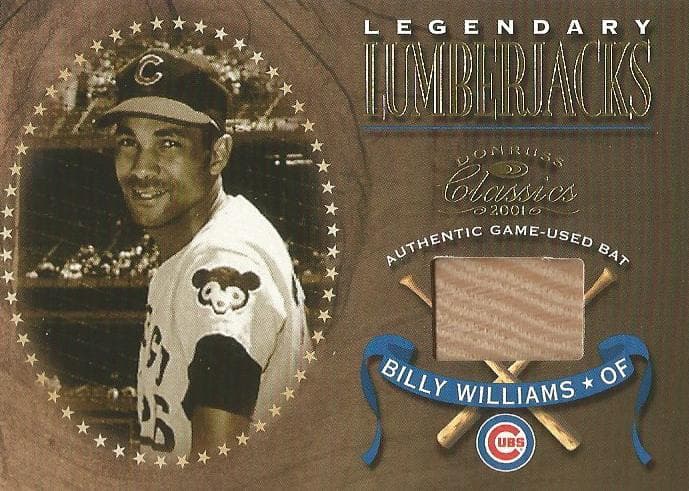 Billy Williams 2001 panini