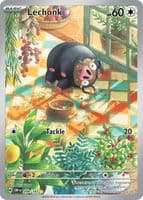 Lechonk trading card